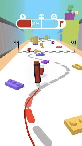 Изображение игры: Pen Run