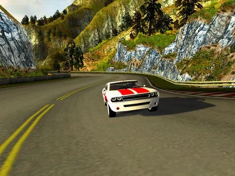 Изображение игры: 3D Furious Racing Challenge