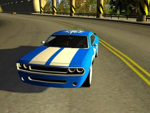 Изображение игры: 3D Furious Racing Challenge