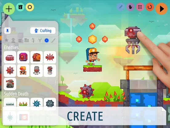 Изображение игры: Craft your games! - Createrria 2