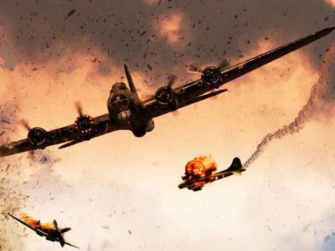 Изображение игры: 3D Skies Defenders: Flight Heroes