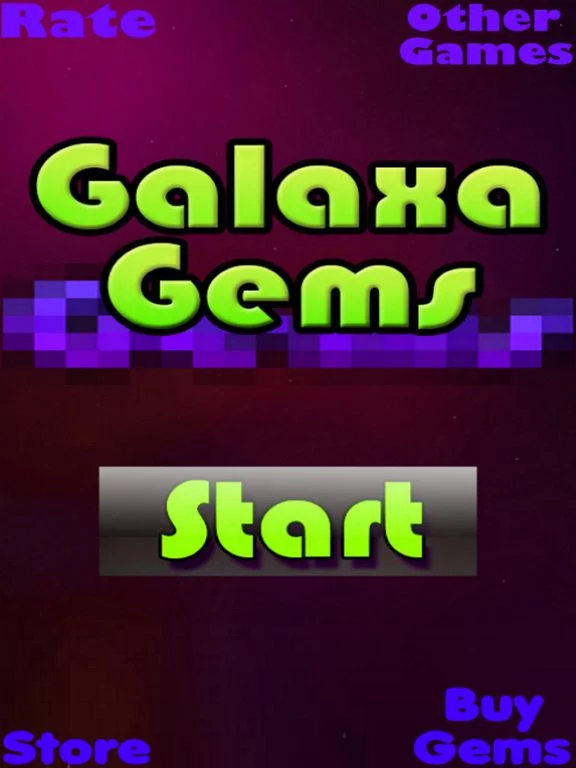 Изображение игры: Galaxa Gems