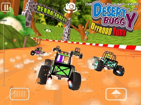 Изображение игры: DESERT BUGGY OFFROAD FURY: Offroad Dune Buggy Kids
