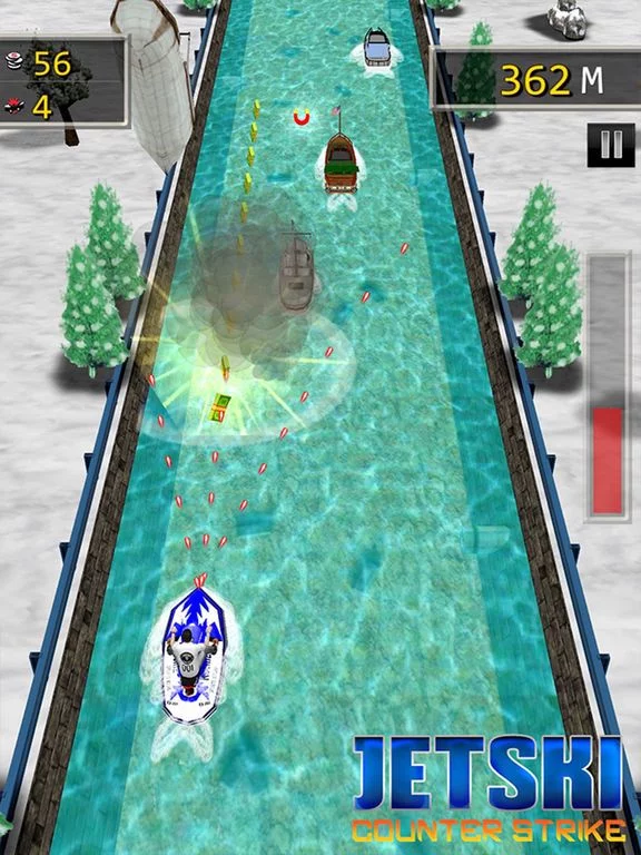 Изображение игры: Jet Ski Counter Strike - Free 3D War Shooting Game