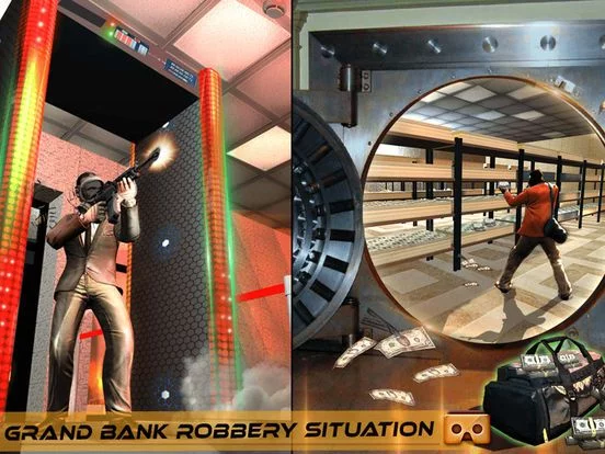 Изображение игры: Vr Secret Agent Bank Robbery Escape