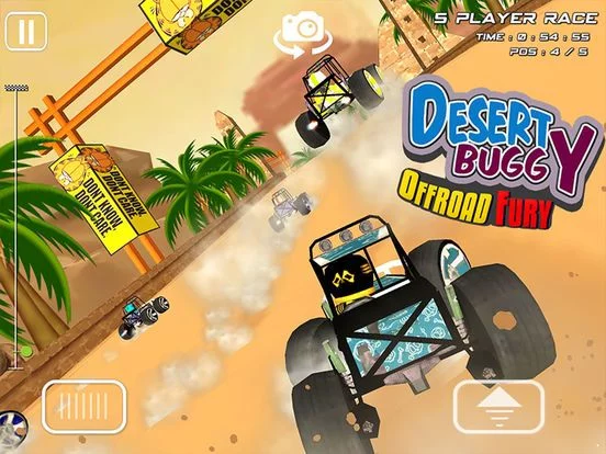 Изображение игры: DESERT BUGGY OFFROAD FURY: Offroad Dune Buggy Kids