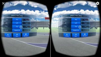 Изображение игры: Drag Race Reaction - VR App