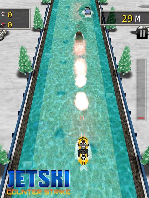 Изображение игры: Jet Ski Counter Strike - Free 3D War Shooting Game