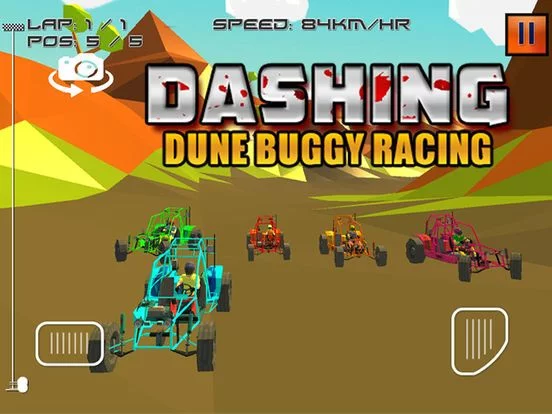 Изображение игры: Dashing Dune Buggy Race
