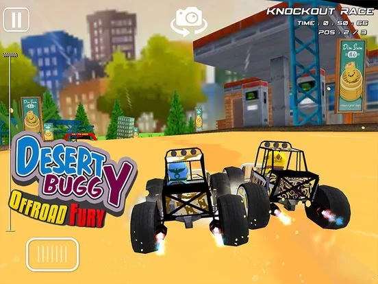 Изображение игры: DESERT BUGGY OFFROAD FURY: Offroad Dune Buggy Kids