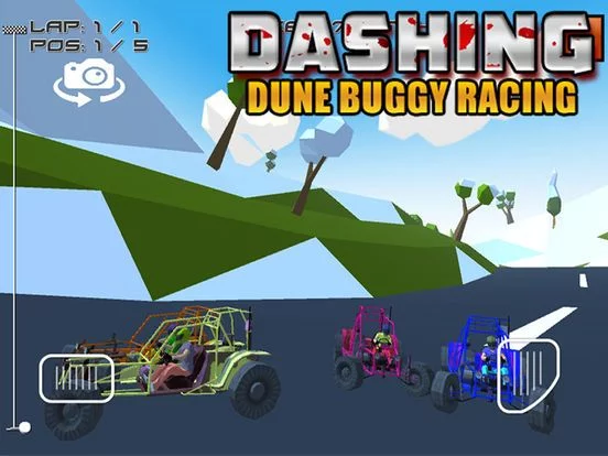 Изображение игры: Dashing Dune Buggy Race