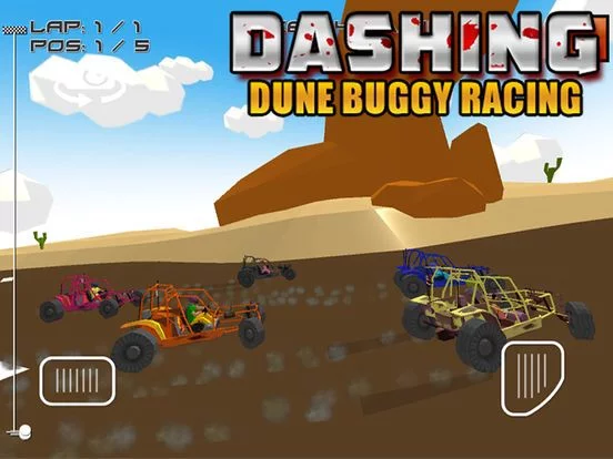 Изображение игры: Dashing Dune Buggy Race