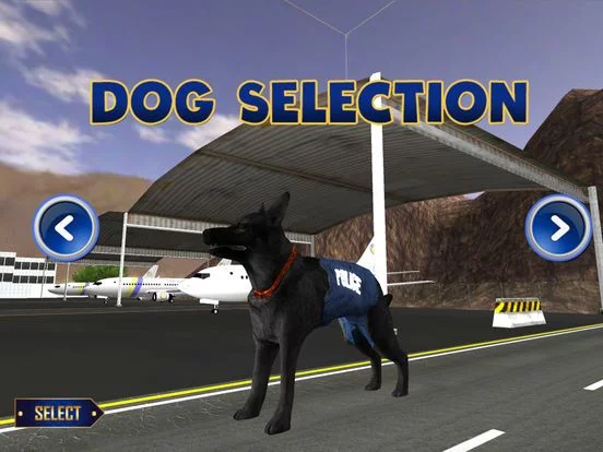 Изображение игры: Police Dog Airport Crime Chase