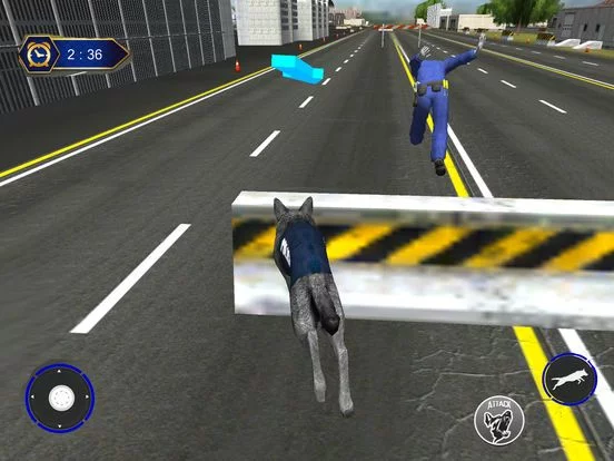 Изображение игры: Police Dog Airport Crime Chase