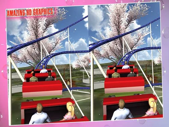 Изображение игры: VR - HillSide Tourist Roller Coaster Pro
