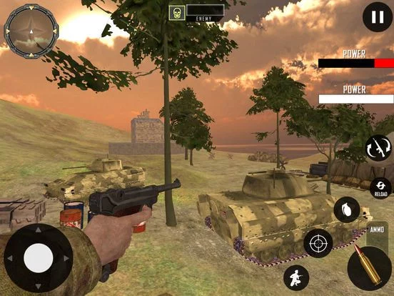 Изображение игры: Tank Battle - Warfare Strategy