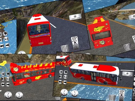Изображение игры: OffRoad Tourist Bus Sim 2018