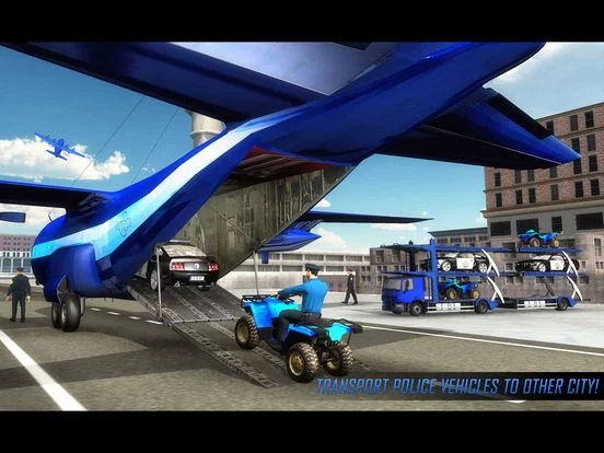 Изображение игры: US Police ATV Quad Bike Game