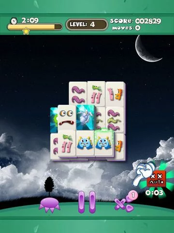 Изображение игры: Weird Tiny Monster Mahjong - Addicting Chinese tile-matching board game