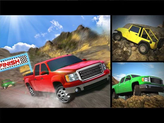 Изображение игры: Hill Dash OffRoad Jeep Sim