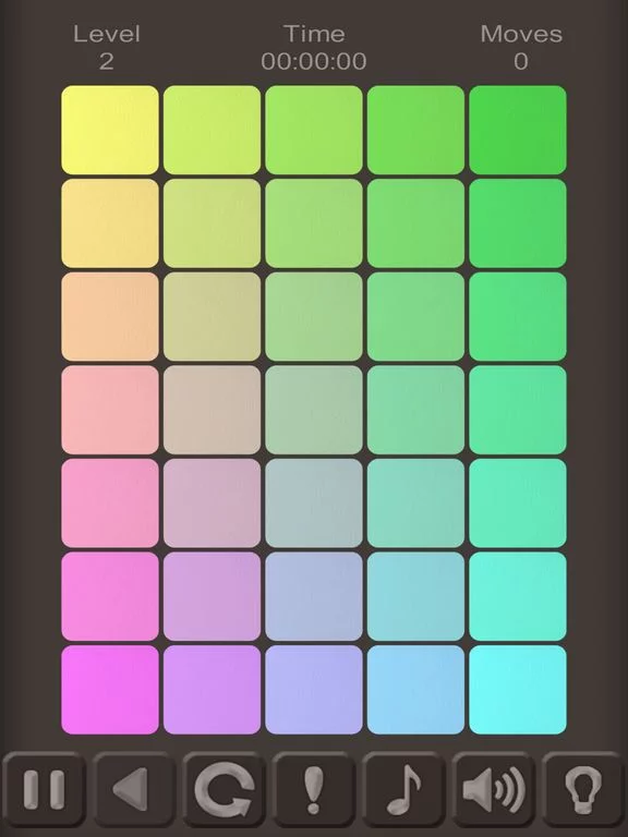 Изображение игры: Color Hue Puzzle