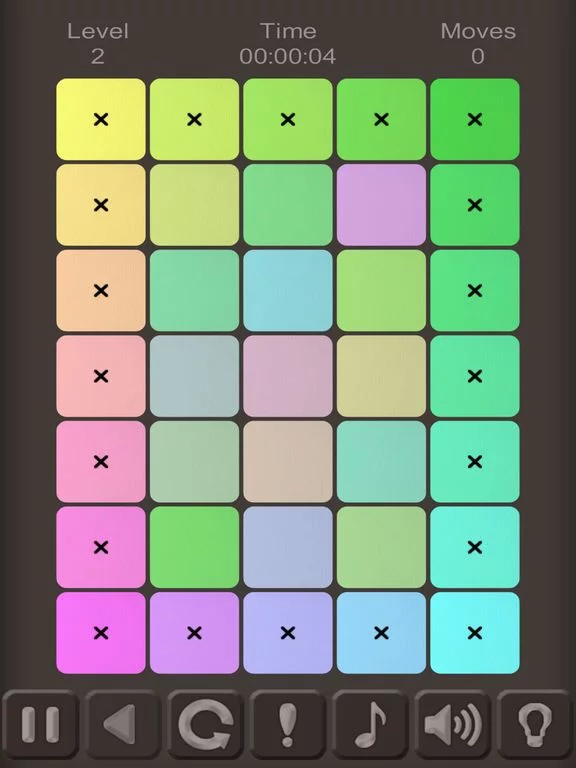 Изображение игры: Color Hue Puzzle