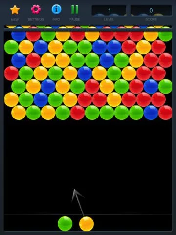 Изображение игры: Bubble Shooter HD