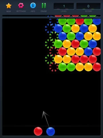 Изображение игры: Bubble Shooter HD