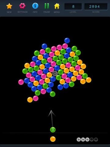 Изображение игры: Bubble Shooter HD
