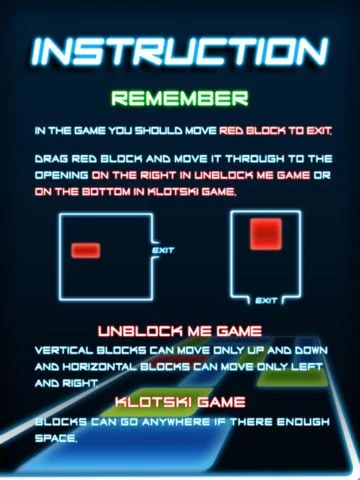 Изображение игры: Glow Unblock HD Free