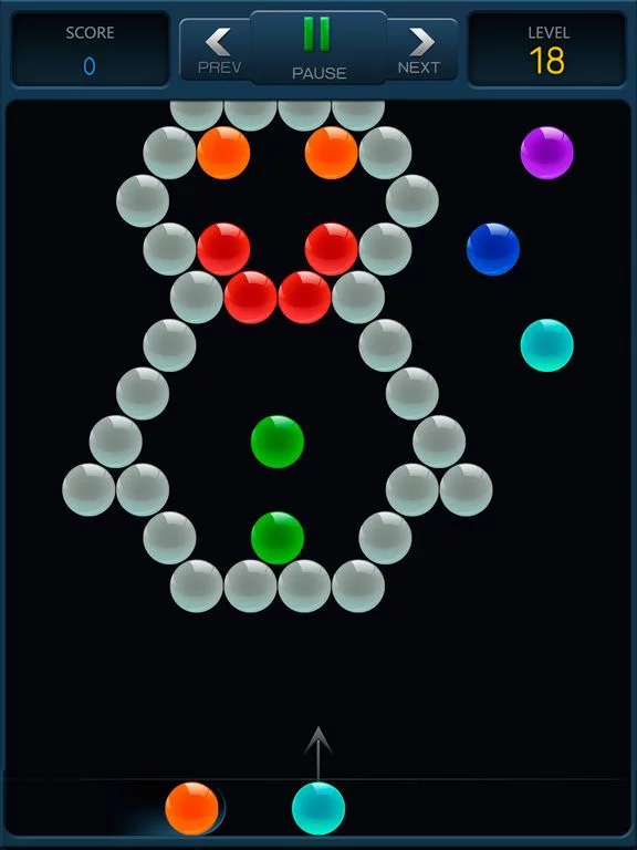 Изображение игры: Bubble Shooter HD:Arcade