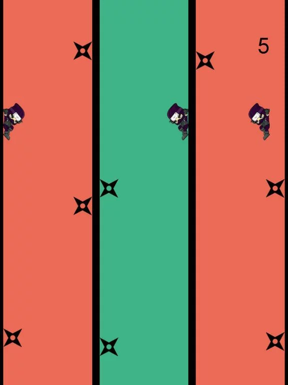 Изображение игры: Ninja Fall Jump