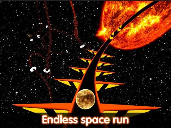 Изображение игры: Death Orbital X - Planet Dash