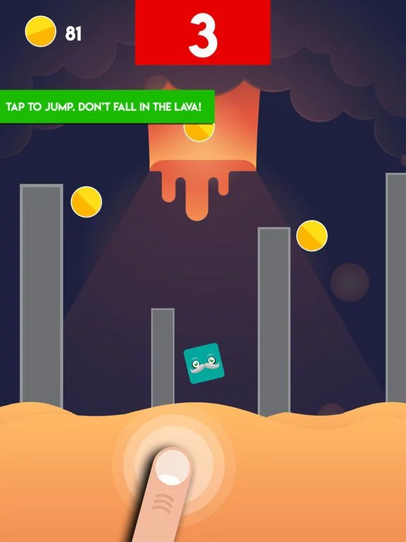Изображение игры: Lava Challenge - The Viral Floor Game Is For Real