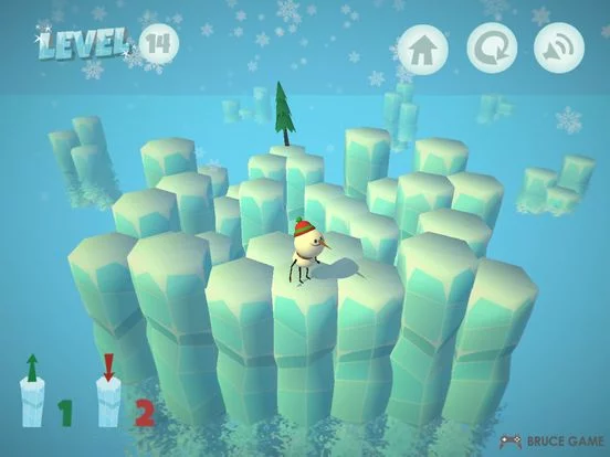 Изображение игры: Puzzle Snowman