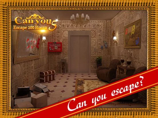 Изображение игры: Can you escape 100 Room 5 ???