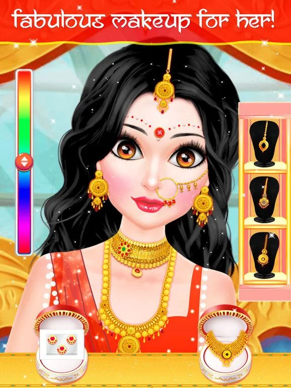 Изображение игры: Indian Doll Wedding Girl Salon