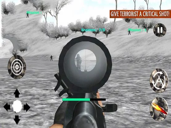 Изображение игры: War Brave Sniper: Snow Mountai