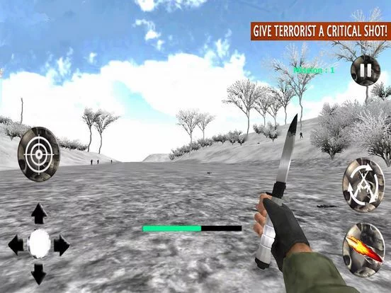 Изображение игры: War Brave Sniper: Snow Mountai