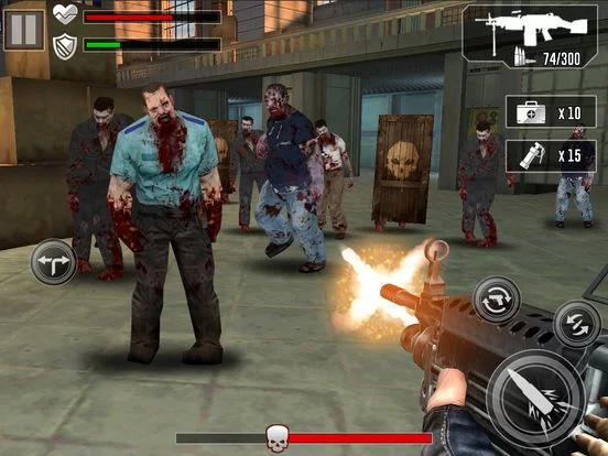 Изображение игры: Zombie Death Hunter 3D