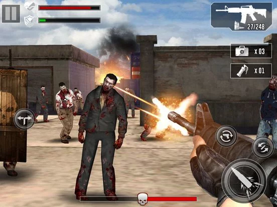 Изображение игры: Zombie Death Hunter 3D