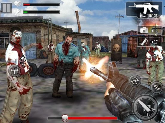 Изображение игры: Zombie Death Hunter 3D