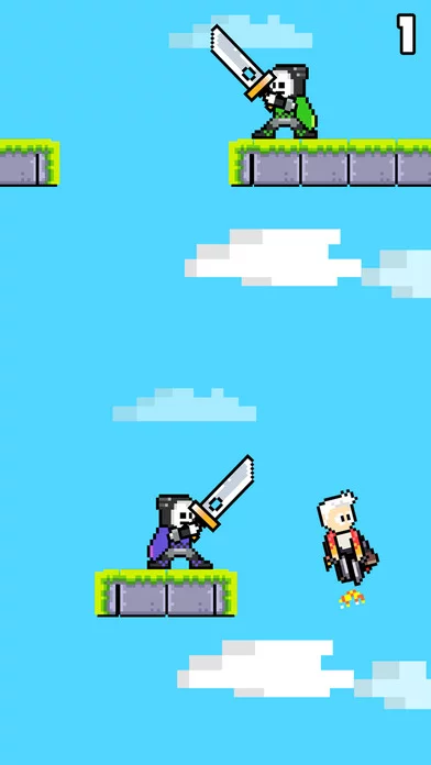 Изображение игры: Swing Gun
