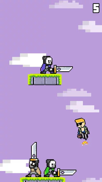 Изображение игры: Swing Gun