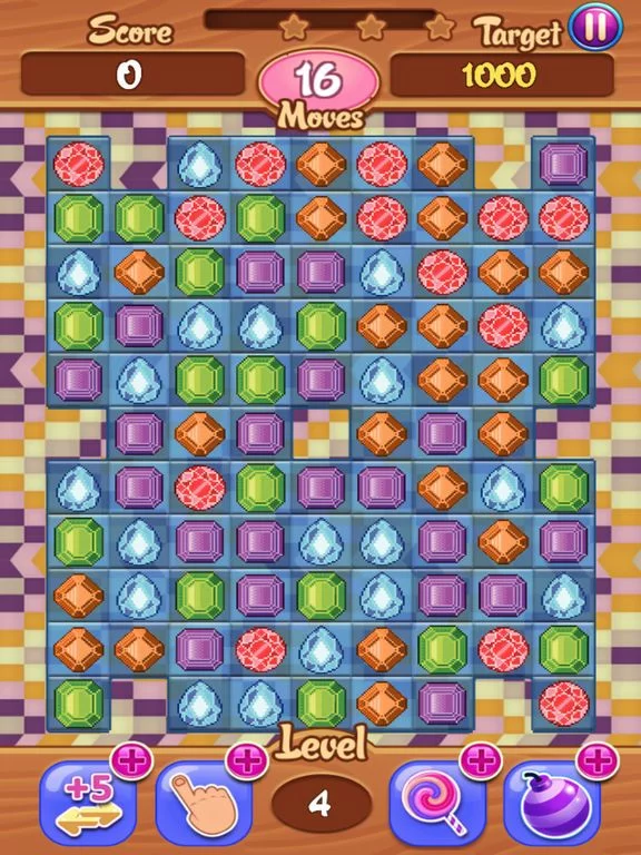 Изображение игры: Pixel Gems Match