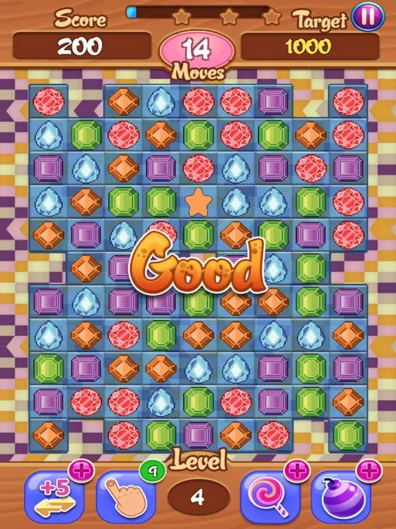 Изображение игры: Pixel Gems Match
