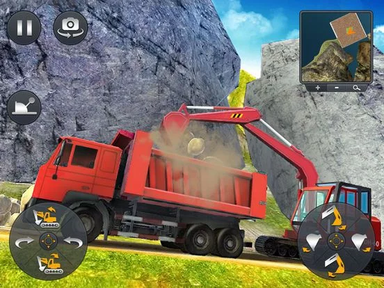 Изображение игры: Real Excavator Simulator 3D