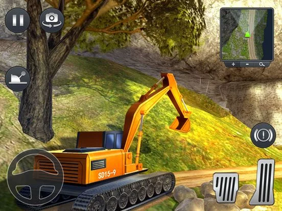 Изображение игры: Real Excavator Simulator 3D