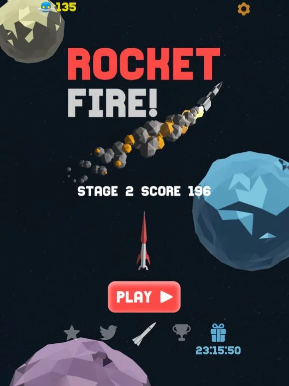 Изображение игры: Rocket Fire!