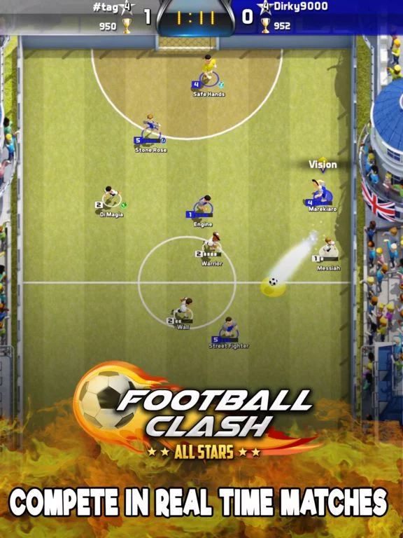 Изображение игры: Football Clash: All Stars